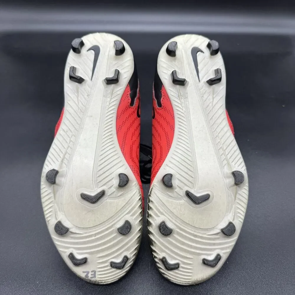 Nike Phantom GX FG Bright Crimson Black Size 5Y Womens 6.5